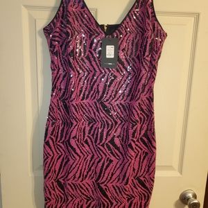 1xl fashion nova sequin dress